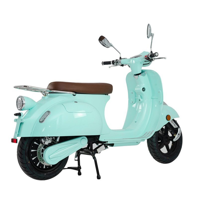 EEC electric scooter high speed 85 km/h with removable lithium battery 4500W motor and rear topcase