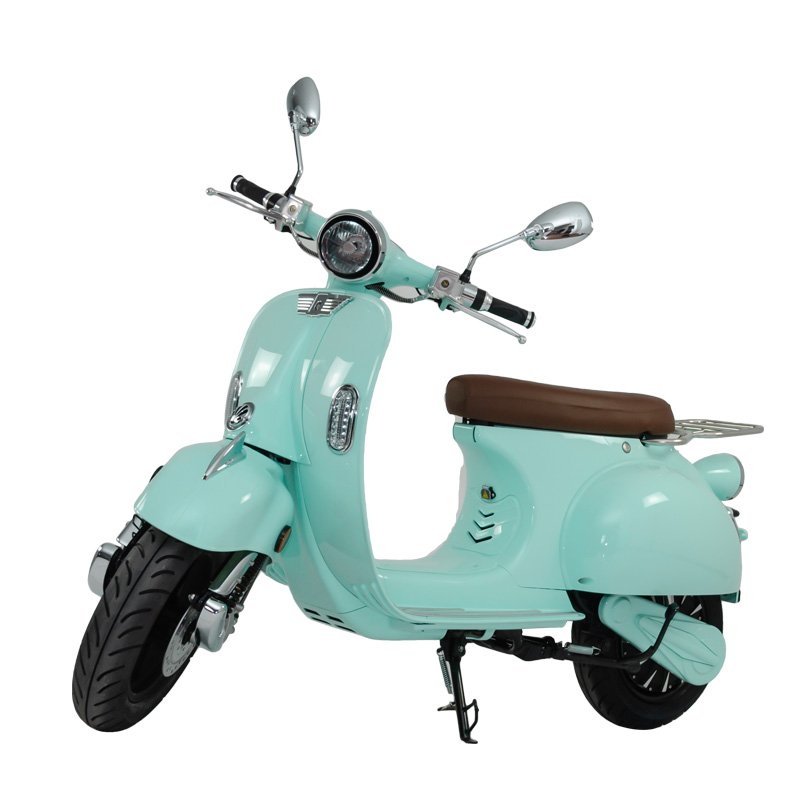 EEC electric scooter high speed 85 km/h with removable lithium battery 4500W motor and rear topcase