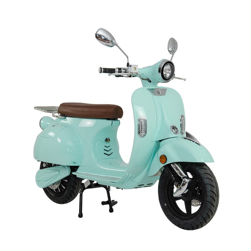 EEC electric scooter high speed 85 km/h with removable lithium battery 4500W motor and rear topcase