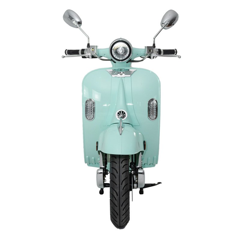 EEC electric scooter high speed 85 km/h with removable lithium battery 4500W motor and rear topcase