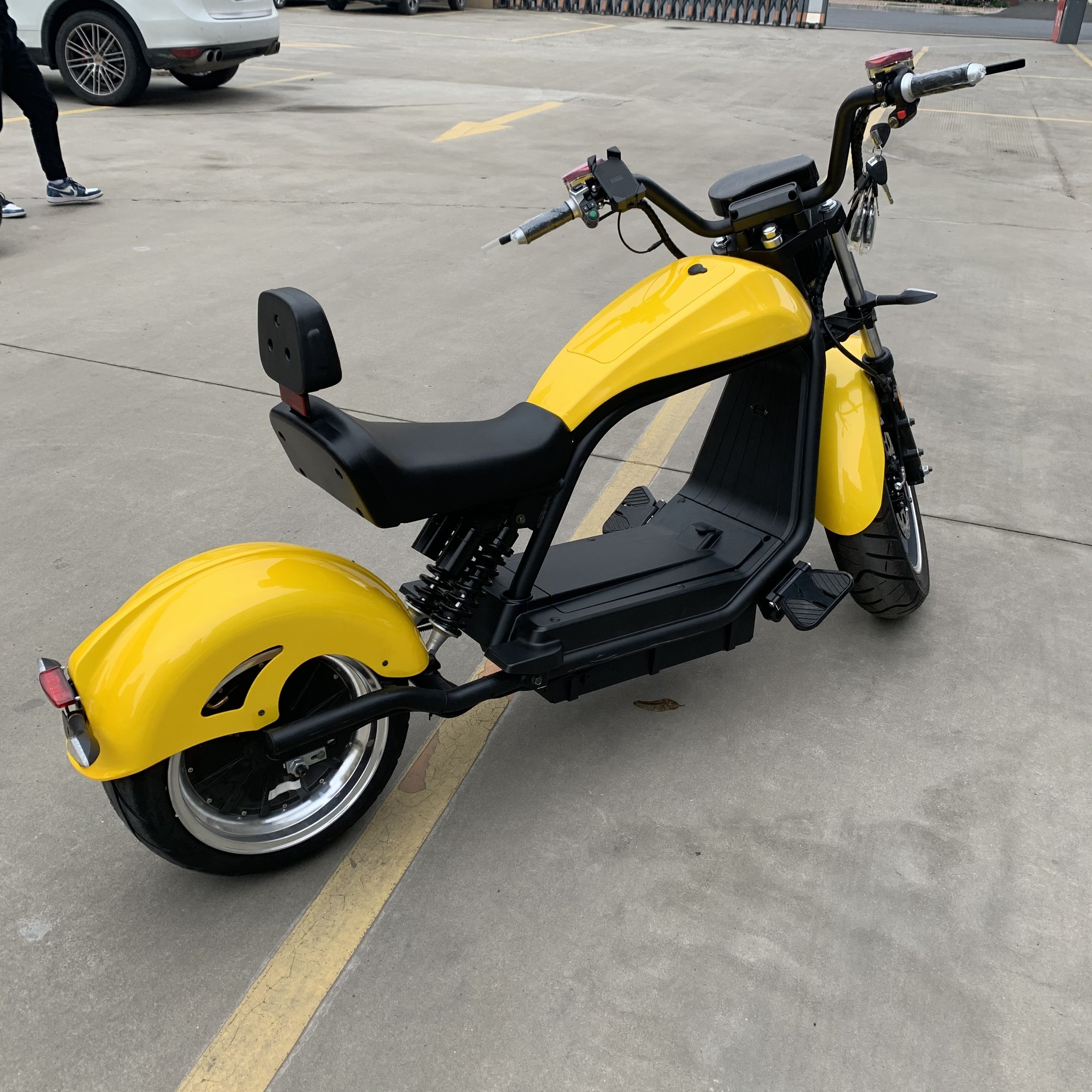 Amoto 2000w 63v 20AH/30AH/45AH Lithium Battery eee coc electric scooter HL6.0 citycoco
