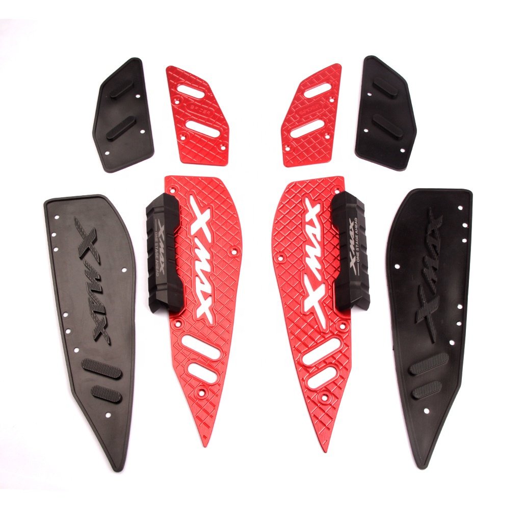 For YAMAHA XMAX 300 XMAX 250 2017-2024 scooter footrest motorcycle aluminum alloy footboard footpads