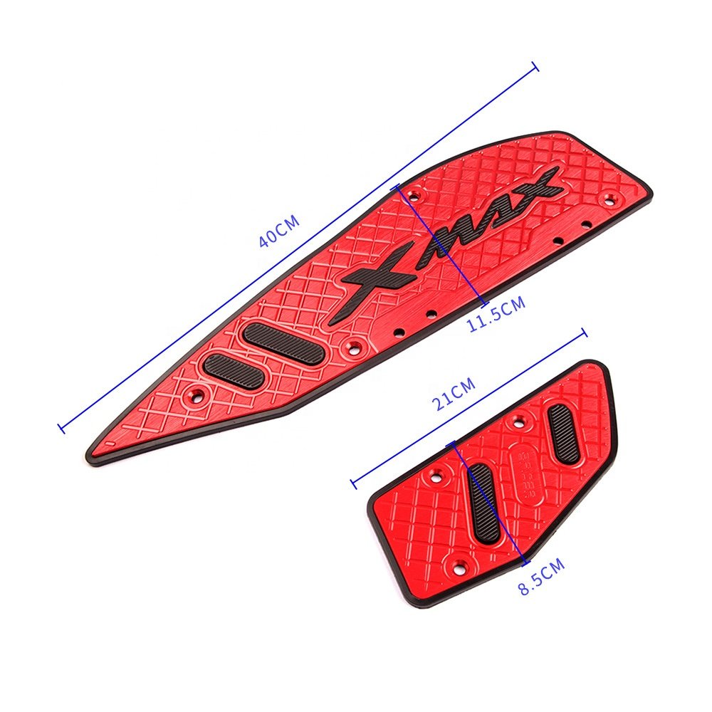 For YAMAHA XMAX 300 XMAX 250 2017-2024 scooter footrest motorcycle aluminum alloy footboard footpads