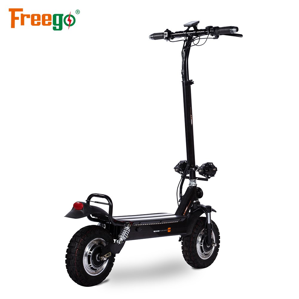 Powerful Large Battery Capacity New Design 2 Wheels 1000W Electric Scooter Durable Motor Scooter for Adults