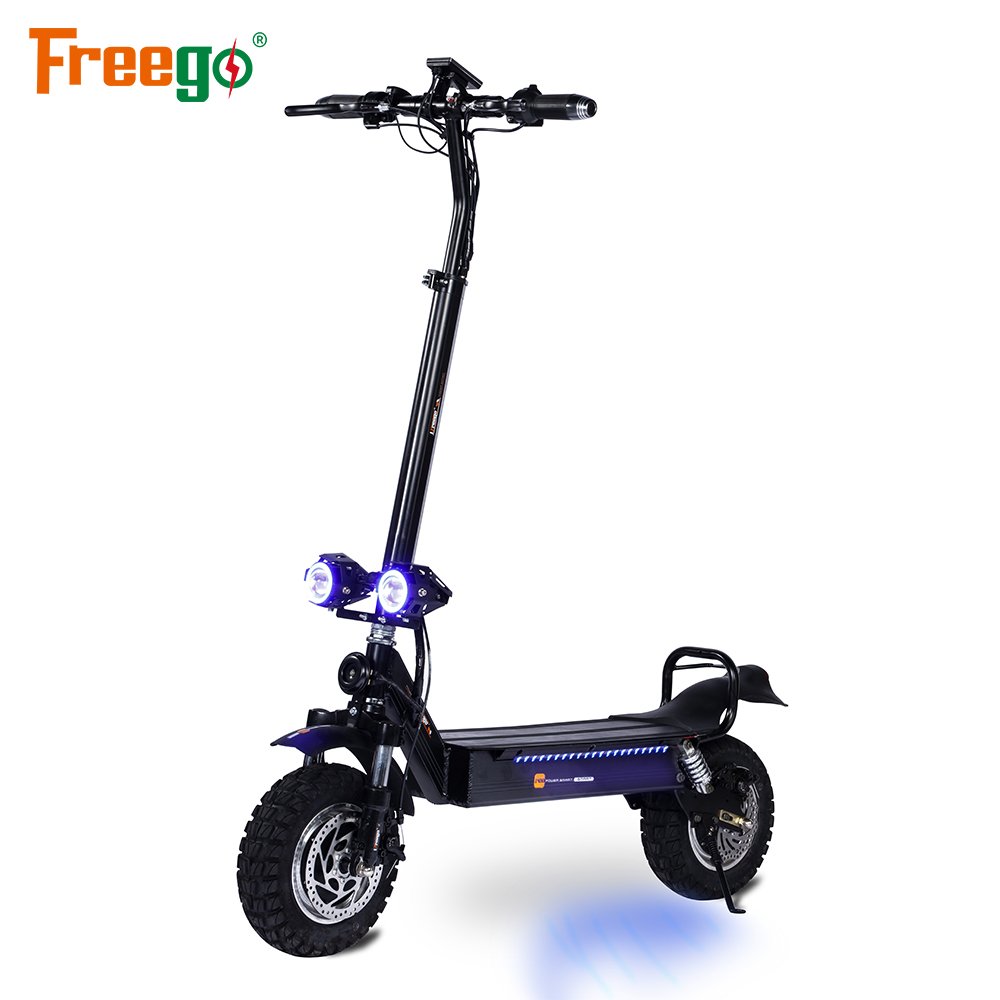 Powerful Large Battery Capacity New Design 2 Wheels 1000W Electric Scooter Durable Motor Scooter for Adults