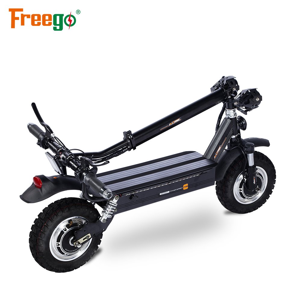 Powerful Large Battery Capacity New Design 2 Wheels 1000W Electric Scooter Durable Motor Scooter for Adults