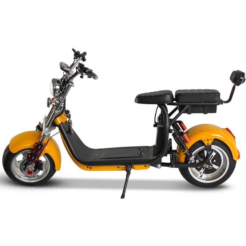 Electric Motorcycle Scooter with EEC Fashion Mobility Top Speed 3000W Wide Wheel Powerful Adult Unisex 60V Monopattino Electric