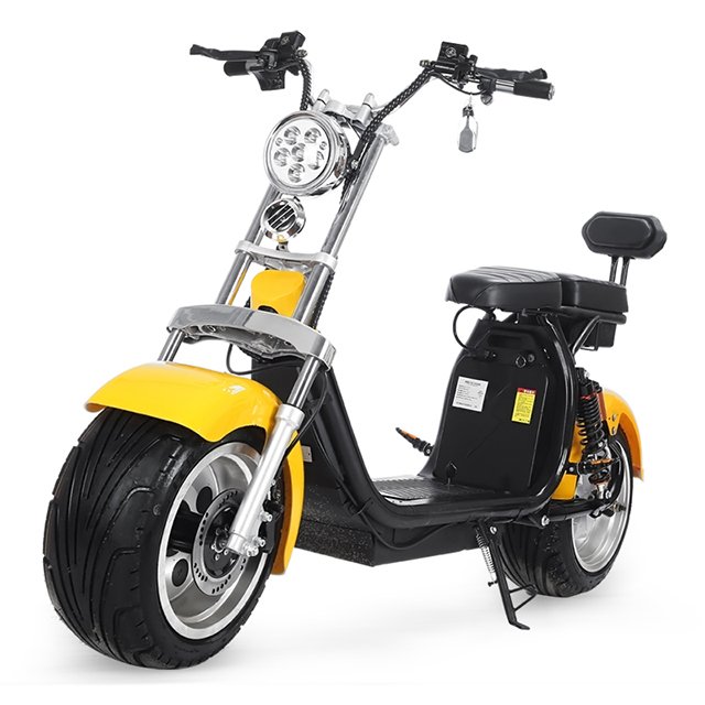 Electric Motorcycle Scooter with EEC Fashion Mobility Top Speed 3000W Wide Wheel Powerful Adult Unisex 60V Monopattino Electric