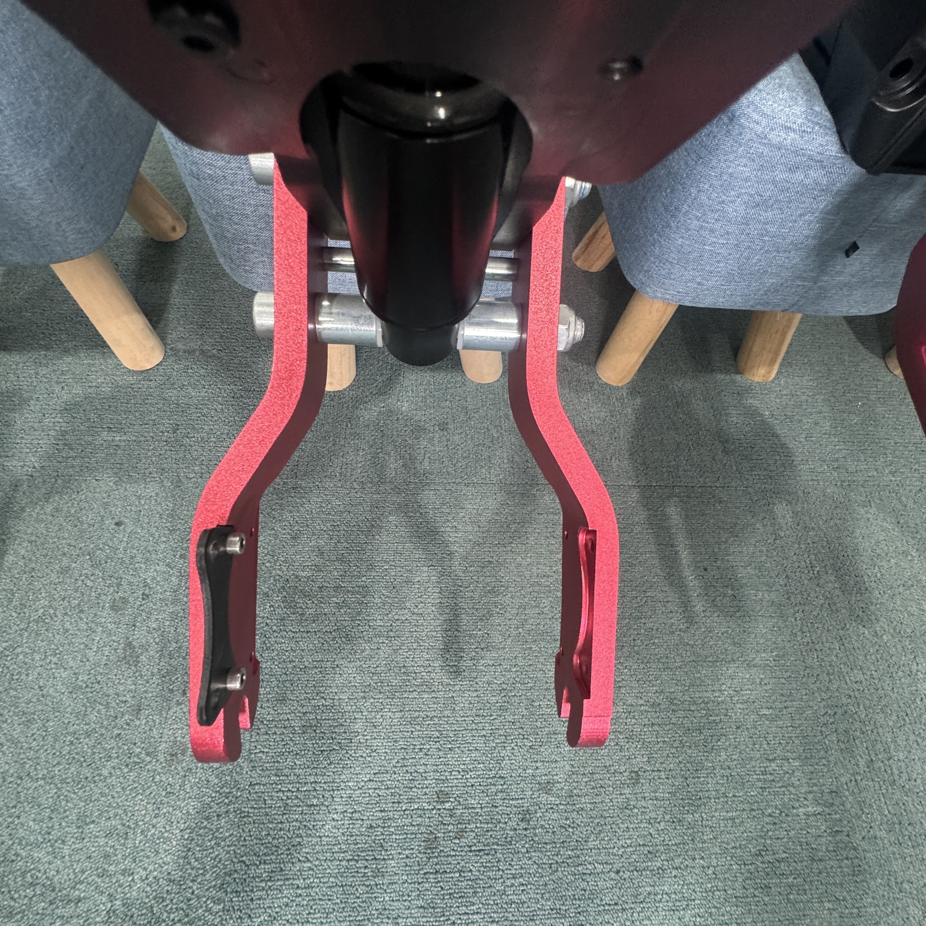 10/11 Inch Electric Scooter Front and Rear Fork Suspension E Scooters Frame Body Spare Parts Front Wheel Accessories Swing Arm