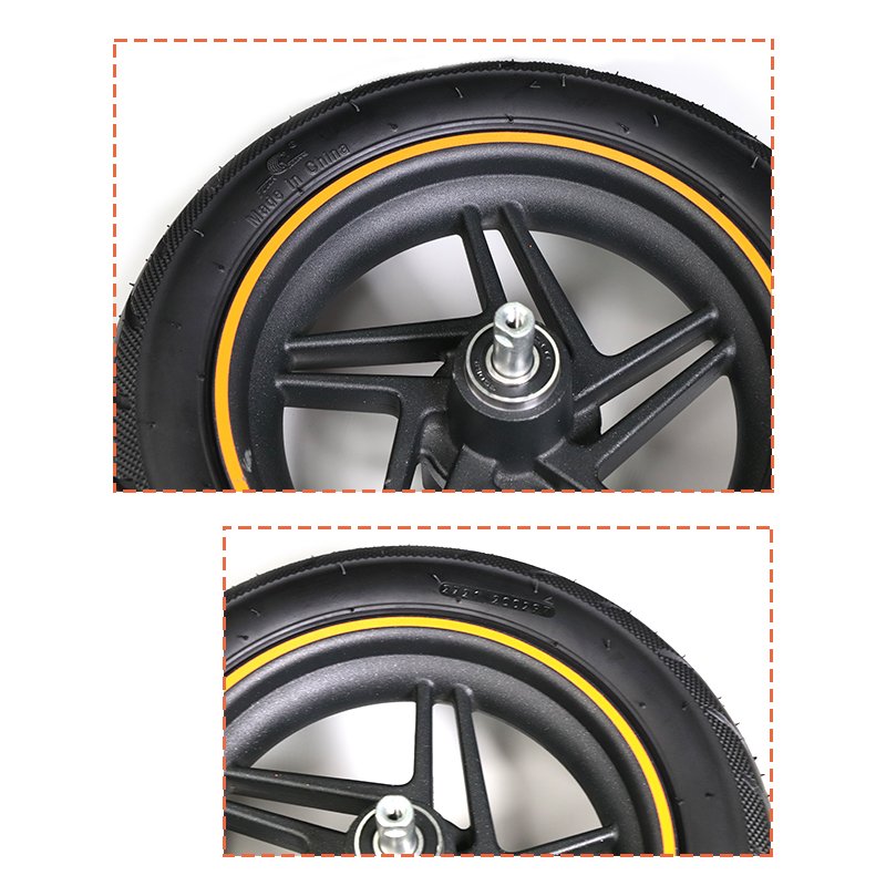 New Image Original Ninebot f20 f25 f30 f40 Motor Outer Tire Rear Wheel Replacements Tyre Tube 10 Inch Electric Scooter Hub Motor