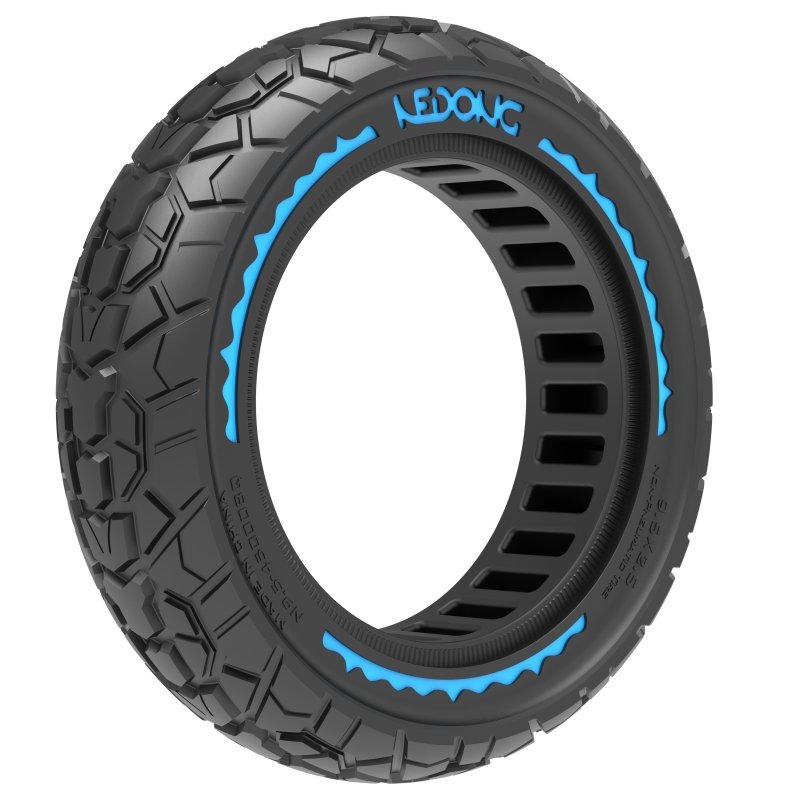 Nedong scooter parts honeycomb tires antipuncture off road style 9.5x2.5 airless tires for NIU KQi3 sport/pro/max e-scooter