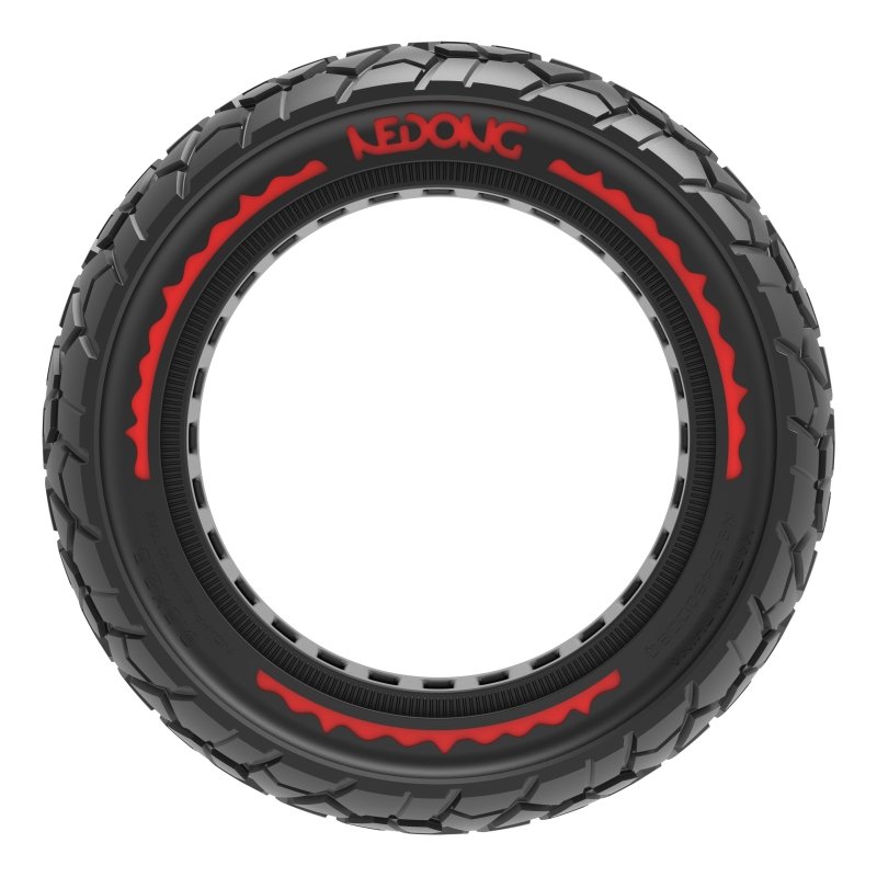 Nedong scooter parts honeycomb tires antipuncture off road style 9.5x2.5 airless tires for NIU KQi3 sport/pro/max e-scooter