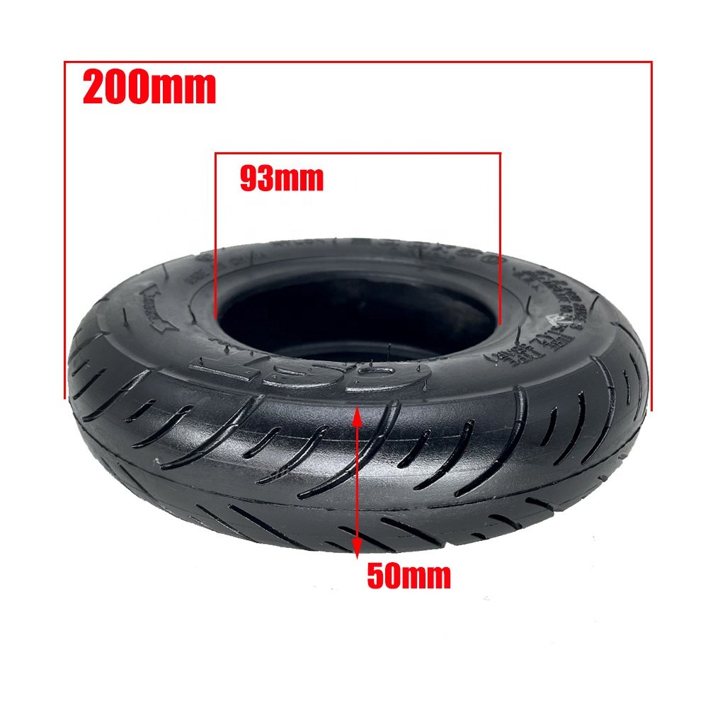 8 Inch 200x50 Inner Tube Outer Tyre for Mini Foldable Electric Scooter High-quality Tire Accessories