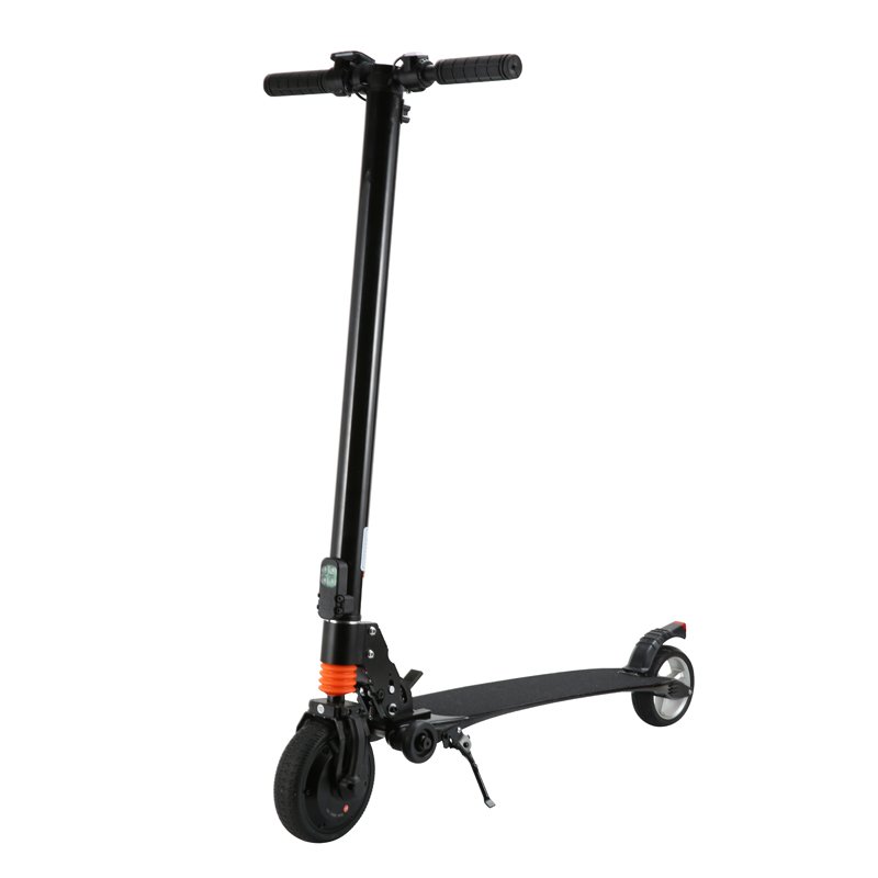 Carbon fiber electric scooter adult foldable two-wheel scooter fat tire portable e kick balance scooter