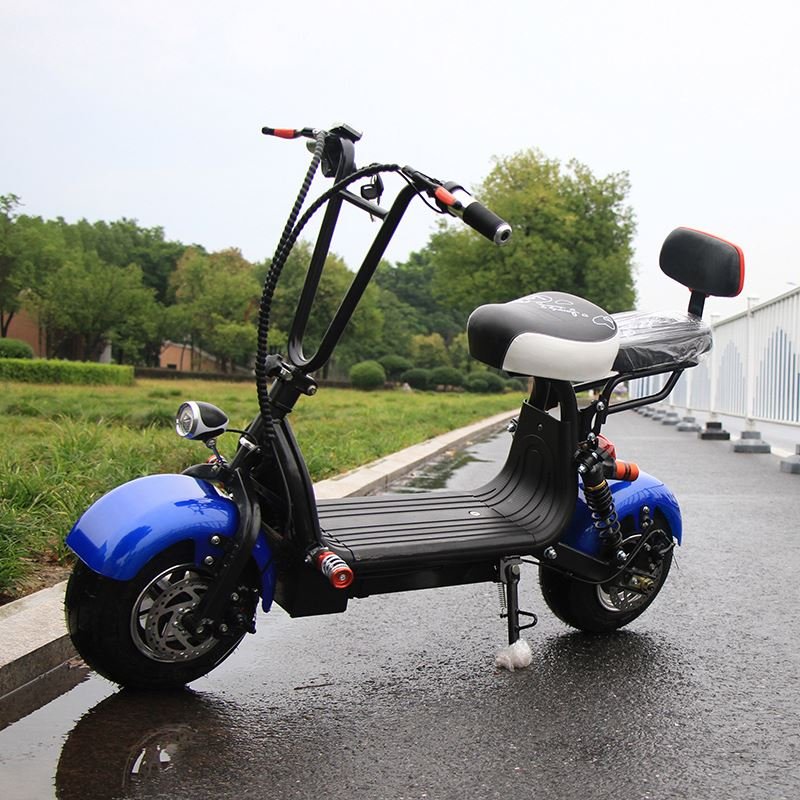 EEC Citycoco Fat Tire Motor Electric Scooter Chinese 2 Wheel 1500W Ce Customized 60V Monopattino Electric Motorcycle