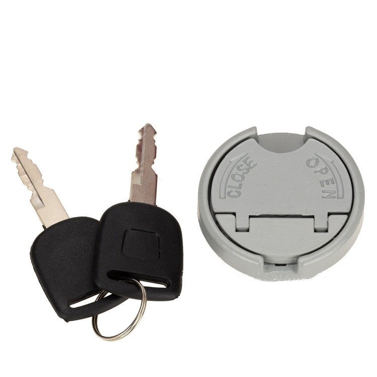 Gas Oil Tank Cover Lock Cap with Keys Parts Universal Gas Filler Cap for Scooter Motorcycle ATV scooter part