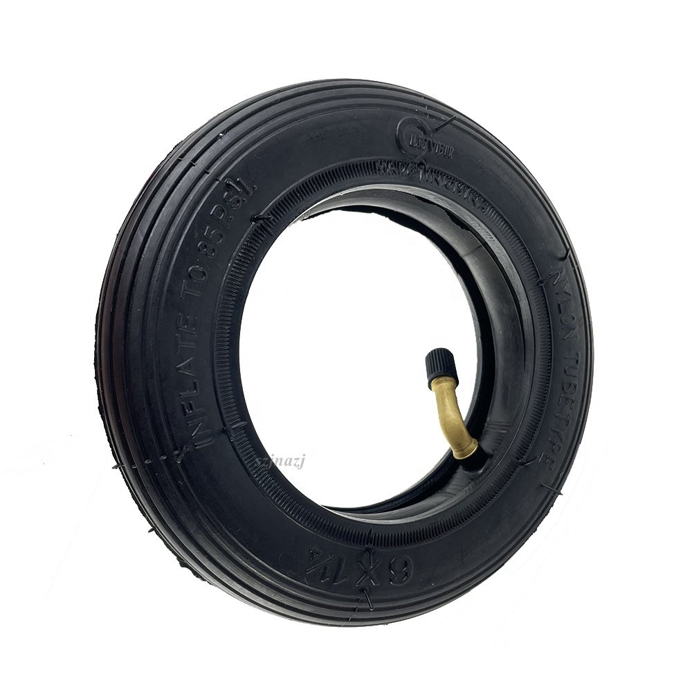6 Inch 6x1 1/4 Tire Inner Outer Tube for Wheelchair /Mini Electric Scooter Tyre Accessories