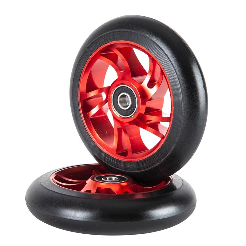 Scooter Replacement wheels100mm 110mm Push/Kick/Pro Stunt Scooter Wheels with Bearings