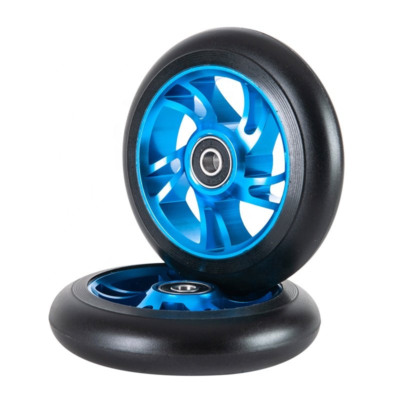 Scooter Replacement wheels100mm 110mm Push/Kick/Pro Stunt Scooter Wheels with Bearings