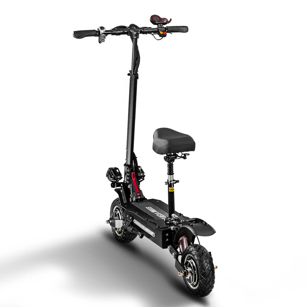 Adult electric scooter with seat and 60v 5400w 95km/h with dual drive great performance foldable electric scooter