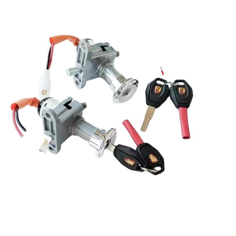 Wholesale China scooter electric motorcycle ignition switch lock fuxi 2 wire scooter power direction lock