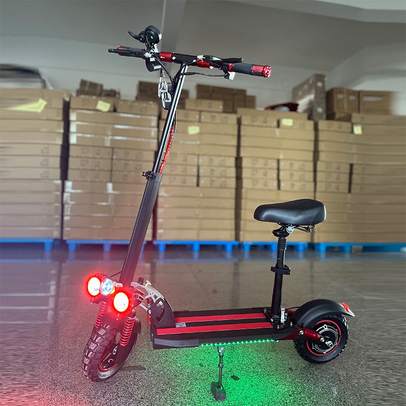 Hot selling best sale 11" Pneumatic tyres 3 led lights electric scooters adult off road e scooter