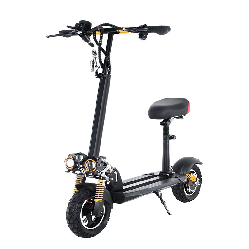 Hot selling best sale 11" Pneumatic tyres 3 led lights electric scooters adult off road e scooter
