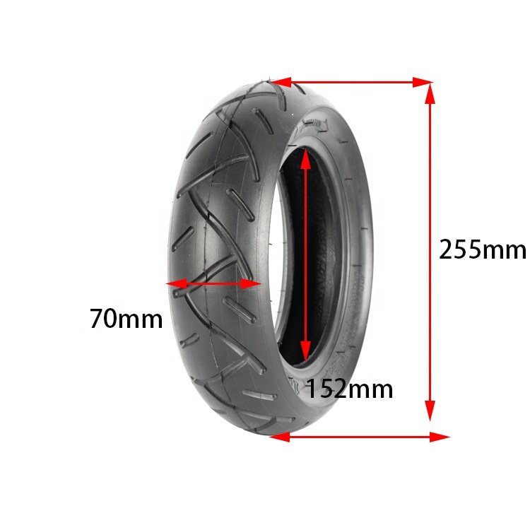 10x3.0 Tire 10 inch Electric Scooter Tires 10*3.0 Tubeless Tyres Electric Scooter Parts Accessories