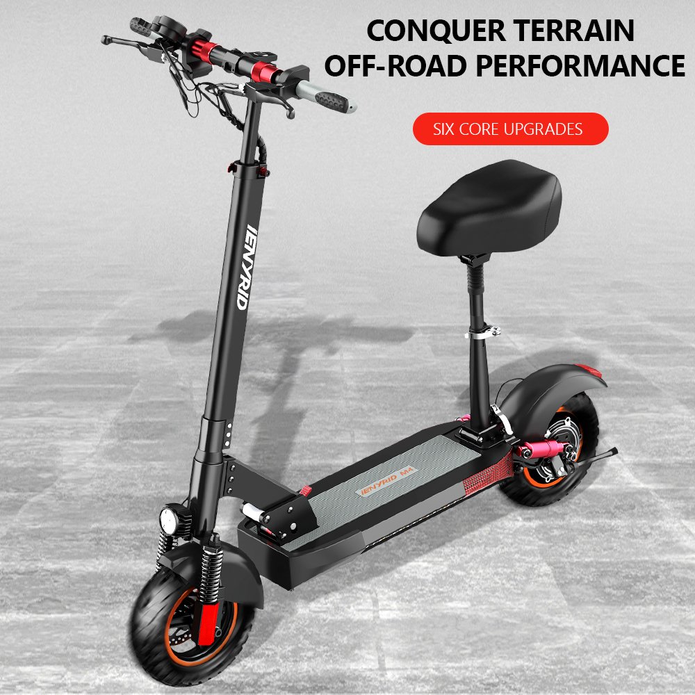 Cheap iENYRID UK EU USA Warehouse iE-M4 Fold E Electric Scooter 48v10Ah 500W/600W Adult Folding Electric Scooter