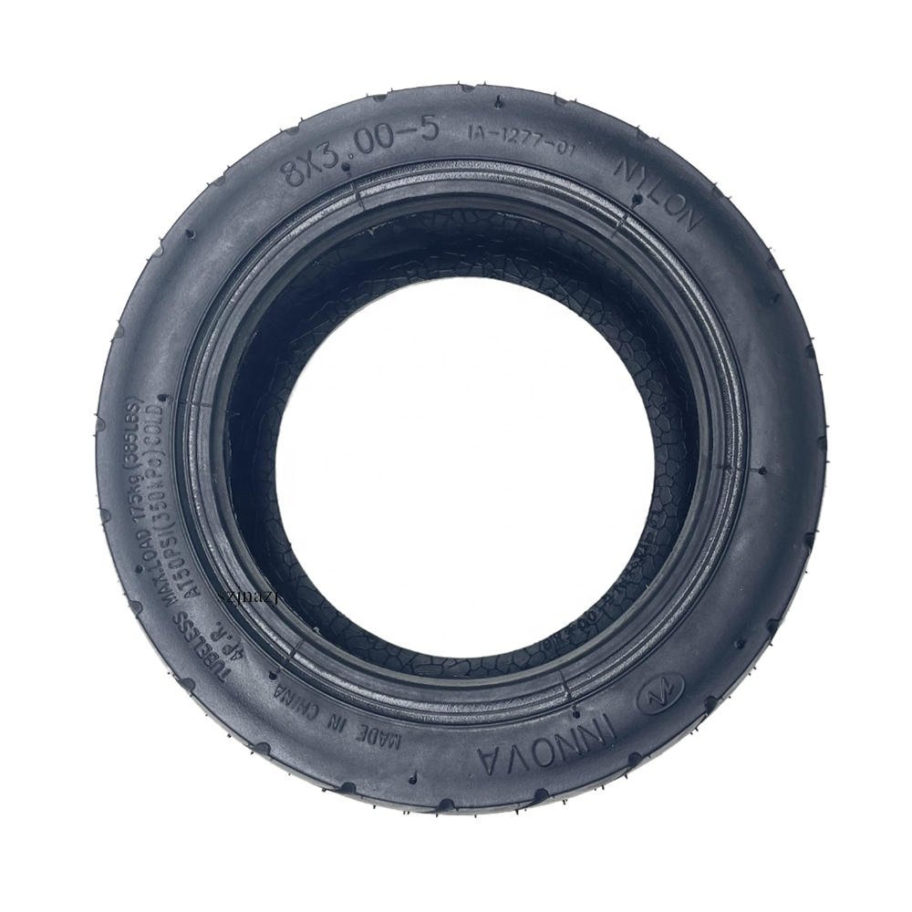 8x3.00-5 Tubeless Tire for Kaabo Mantis 8 Pro Electric Scooter Wheel Vacuum Tyre Accessories