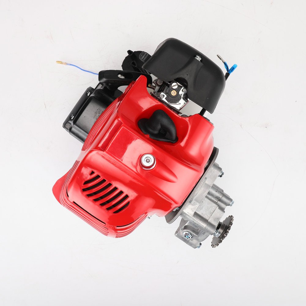 49cc 2-Stroke Pull and electric start Petrol Engine GX35 DIY Forced Air Cooling Apply to Pocket Mini ATV gas scooter Minimotor