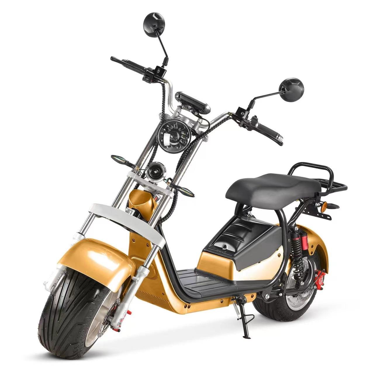 Electric motorcycle scooter