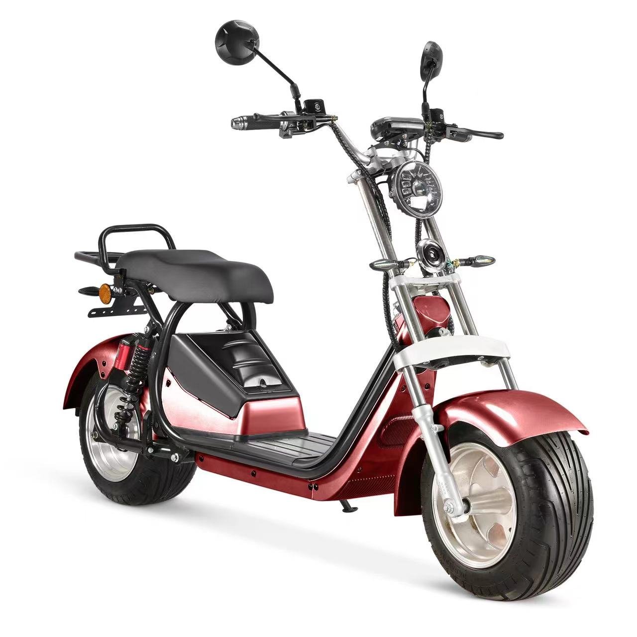 Electric motorcycle scooter