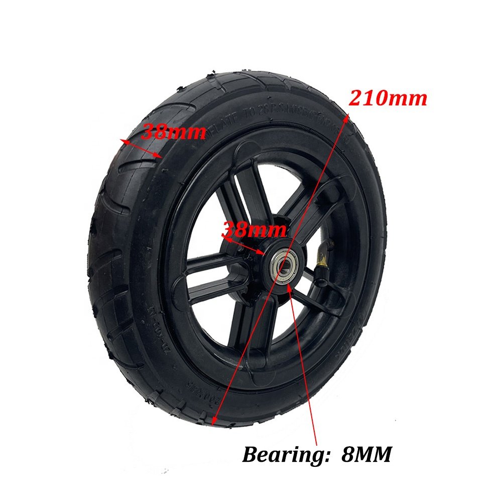 200x45 Wheels for 8 inch Electric Scooter Pneumatic Wheel Accessories