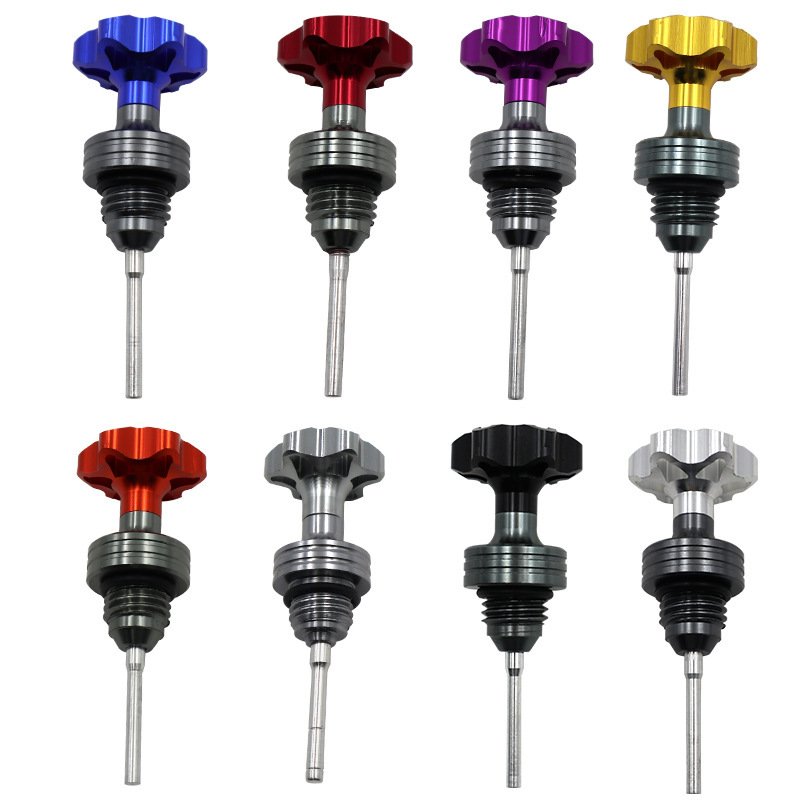 Motorcycle modification GY6 scooter moped Motorcycle Spare Parts Oil Gauge Ruler Aluminum Alloy Oil Dipstick