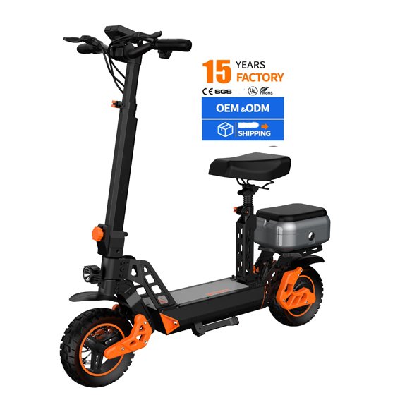 IPX7 10ah 48v adult electric scooters E-scooters cushion electric scooter