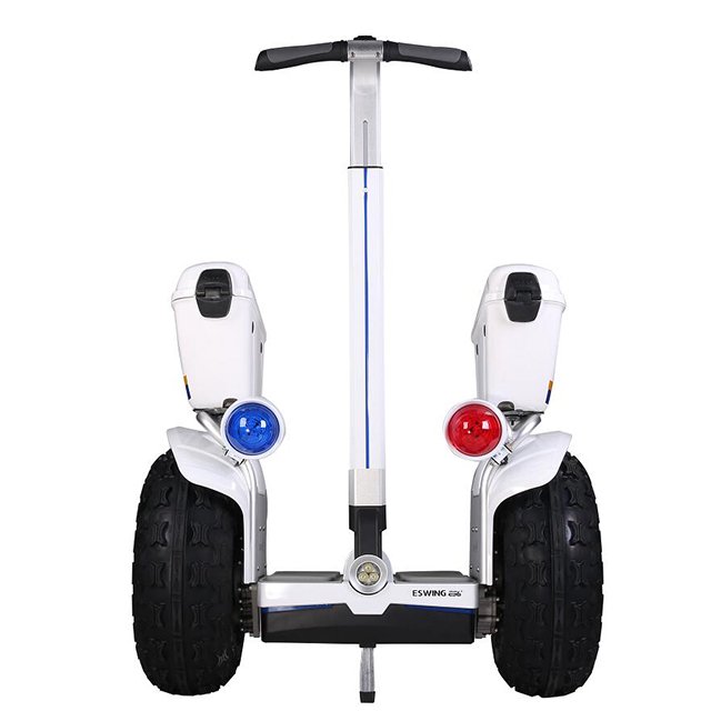 2024 New fashion patrol use 19 inch fat tire two wheel balance electric scooter with GPS tracking