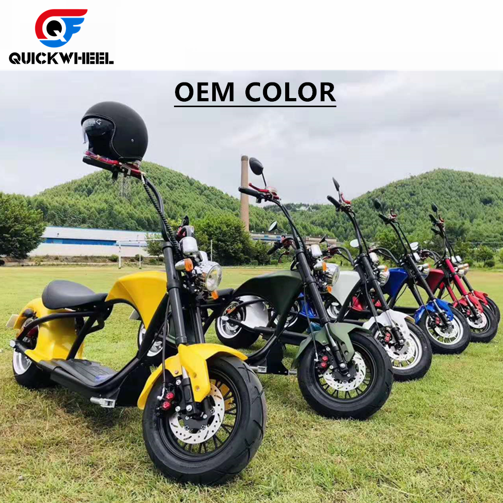 Quickwheel EEC Adult M1 electric scooter 3000W 72V 20AH Lithium battery with seat