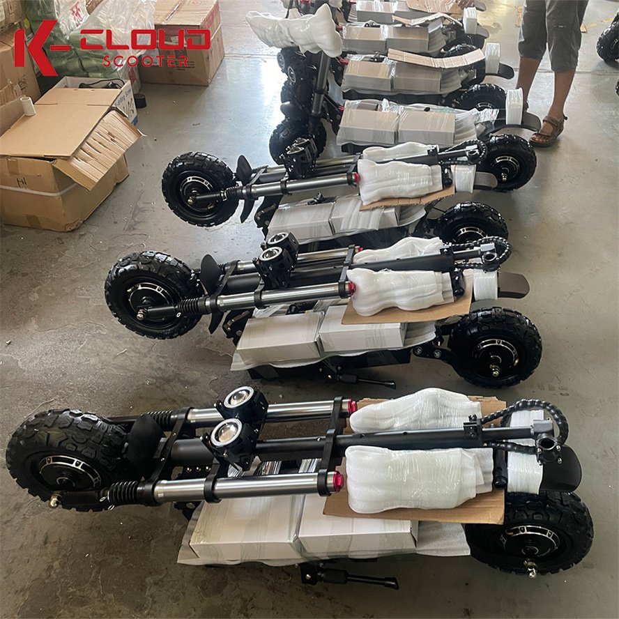 Ready Made EU US AU Warehouse 5600W 6000W Dual Motor 11 Inch Off-Road 60V Electric Scooter High Speed Elektro Scooter