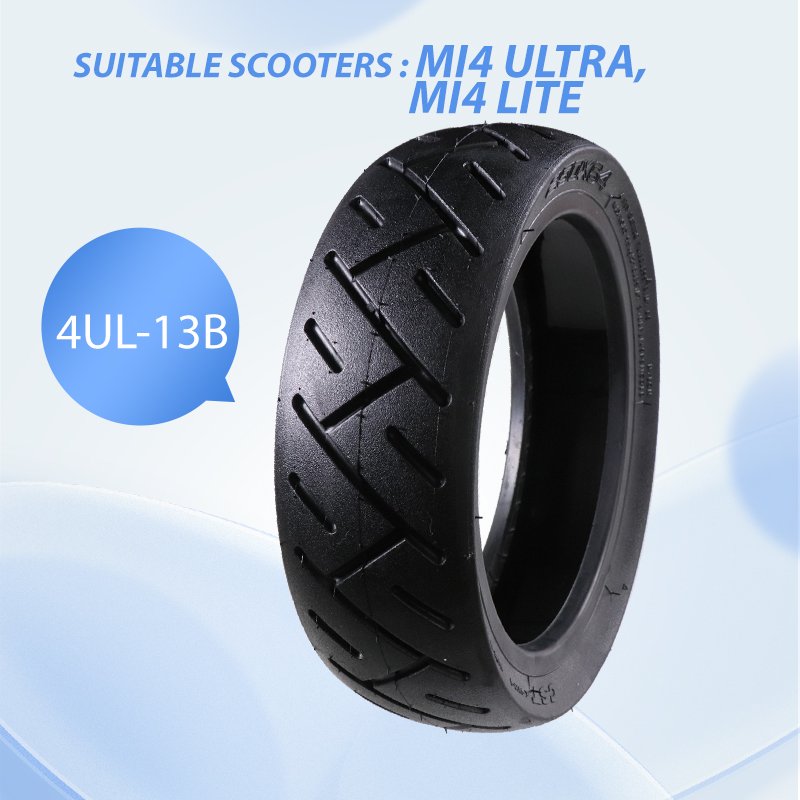 10 Inch 250*64 Self-Repairing Tubeless Tire With Gel Vacuum Fit For Xiaomi Electric Scooter 4 Ultra Outer Tyre 250x64 Part