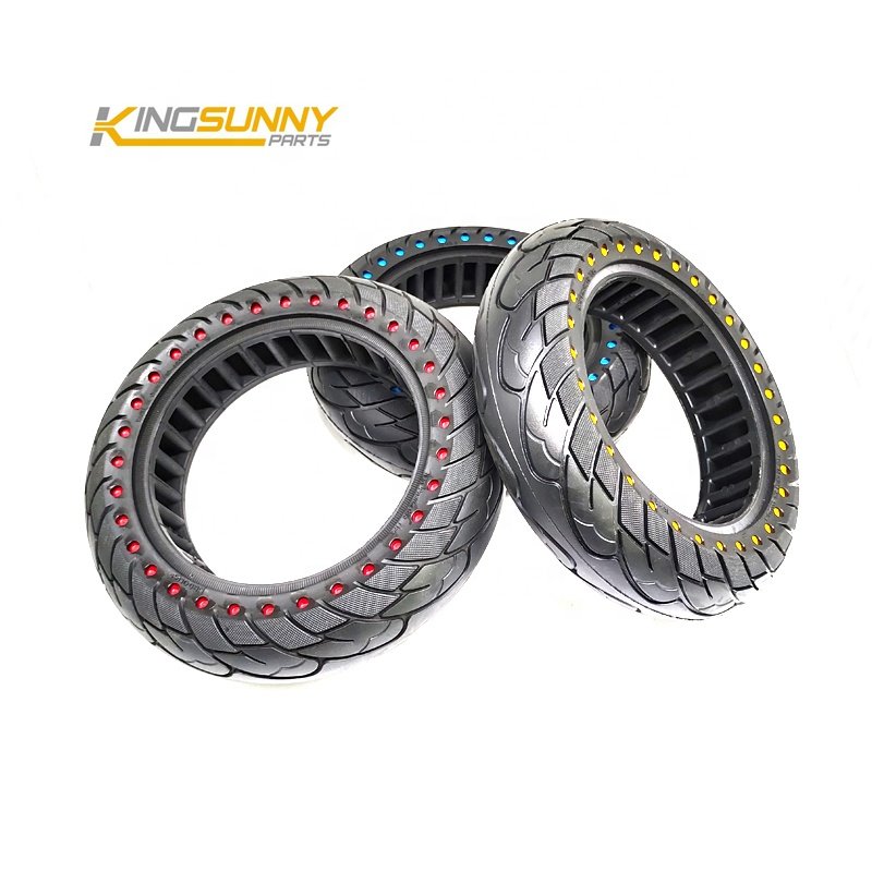 Electric scooter repair tyre 10 inch Dots tire 10X2.5 Circle Honeycomb solid Tyre For Nine bot MAX G30 Scooter accessories