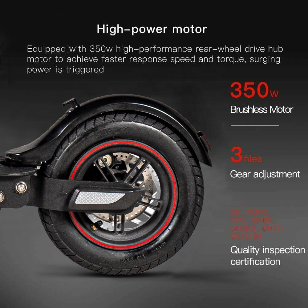 iScooter i9 Electric Scooter 25km/h Adult EScooter 8.5Inch 350W 7.5Ah Adult Foldable Electric Skateboards Scooter Powerful