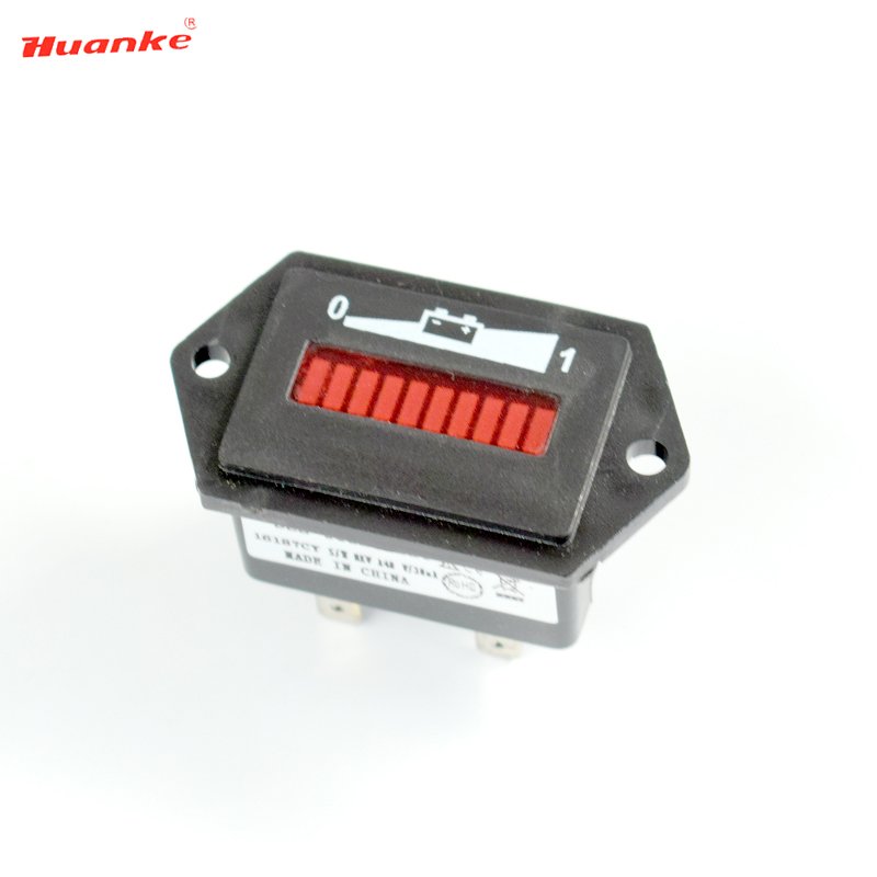 China made 48V Led Battery Charge Discharge Indicator For Forklift and Golf Cart replace the Curtis 906T