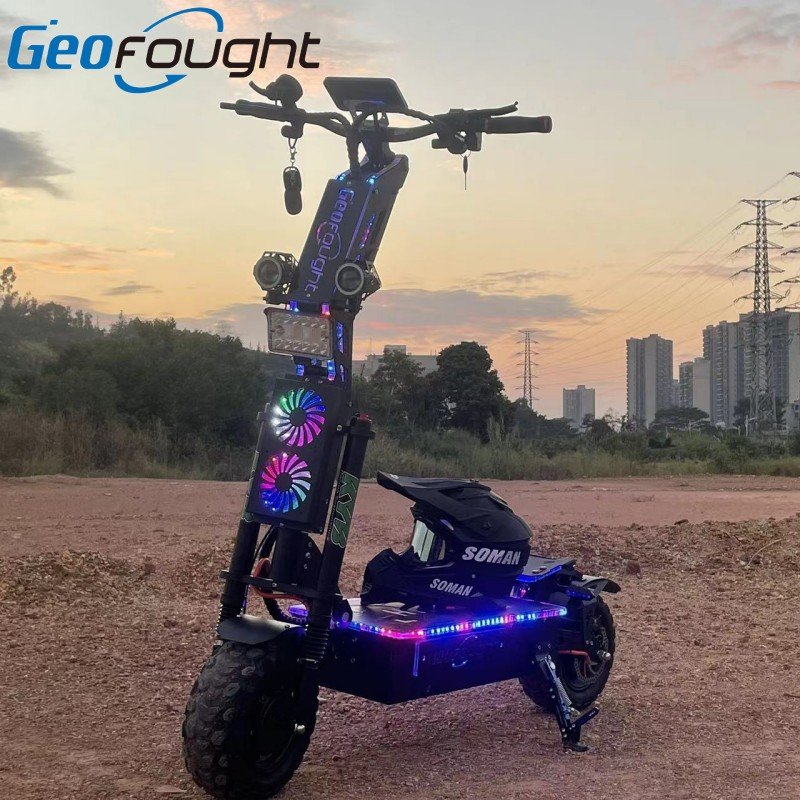 8000w-electric-scooter 10000 watts fast dual motor off road tires price china electric scooter weped cyberfold dark knight 72v