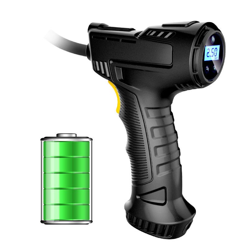 Wireless Handheld Digital Display Air Compressor Inflator Mini Portable Electric Air Pump For Car Tires