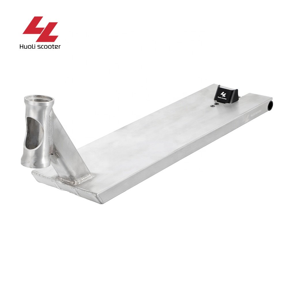 HuoLi 5 6 7 Inch Extreme Raw Color Strong Electric Street Scooter Deck Kick Trick with Splash Guard for Ethic chilli apex