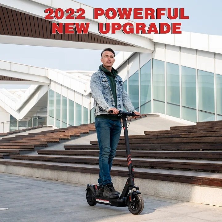KOOLUX EU Warehouse Stock Free Tax Electric Scooter for Adult Teenagers Powerful 10Inch 36V 10.4Ah Popular E-scooter