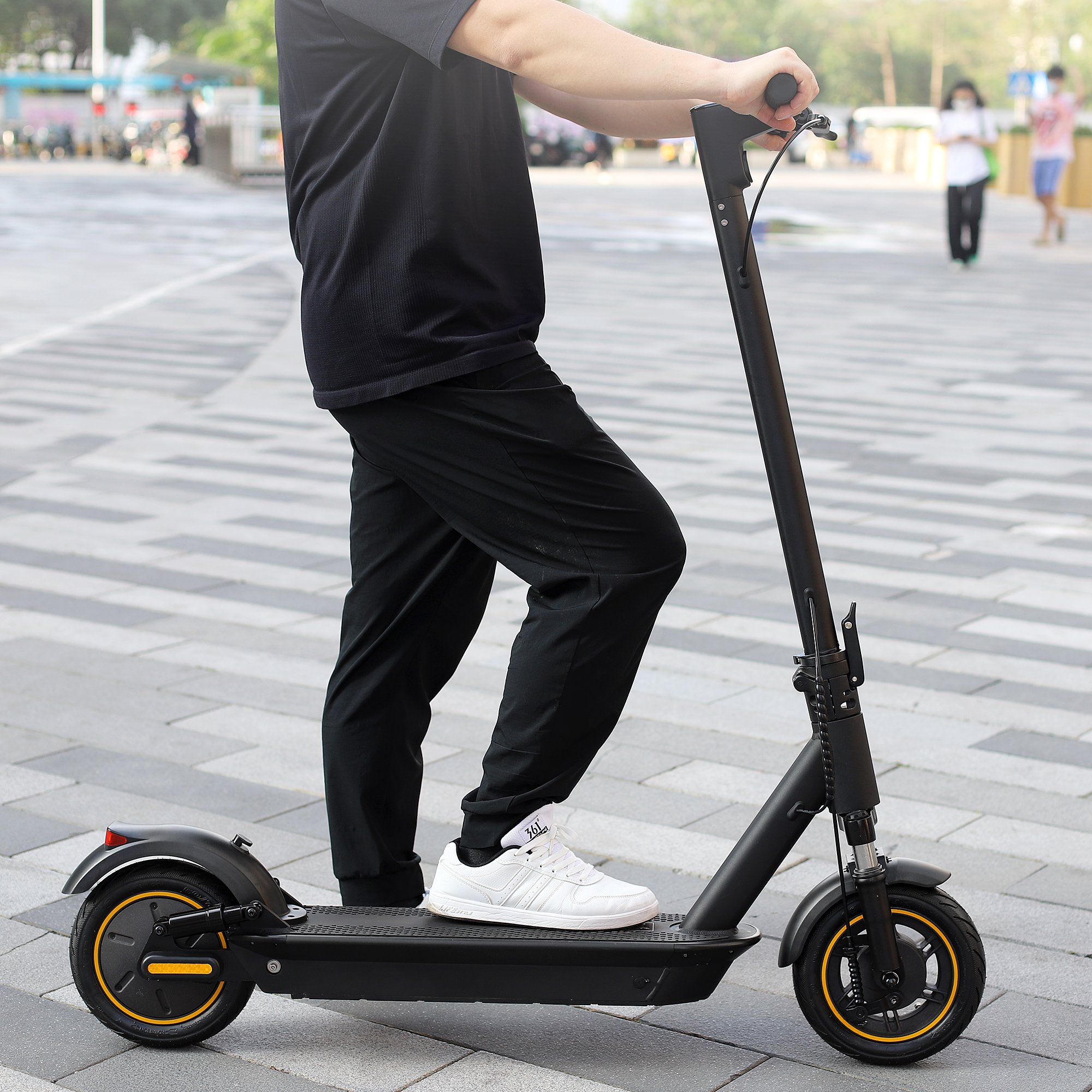 EU Europa Europe Germany Warehouse 8.5 Inch Tire Motor 350w 2 wheel Aovopro Folding Foldable Adults Electric E Scooter