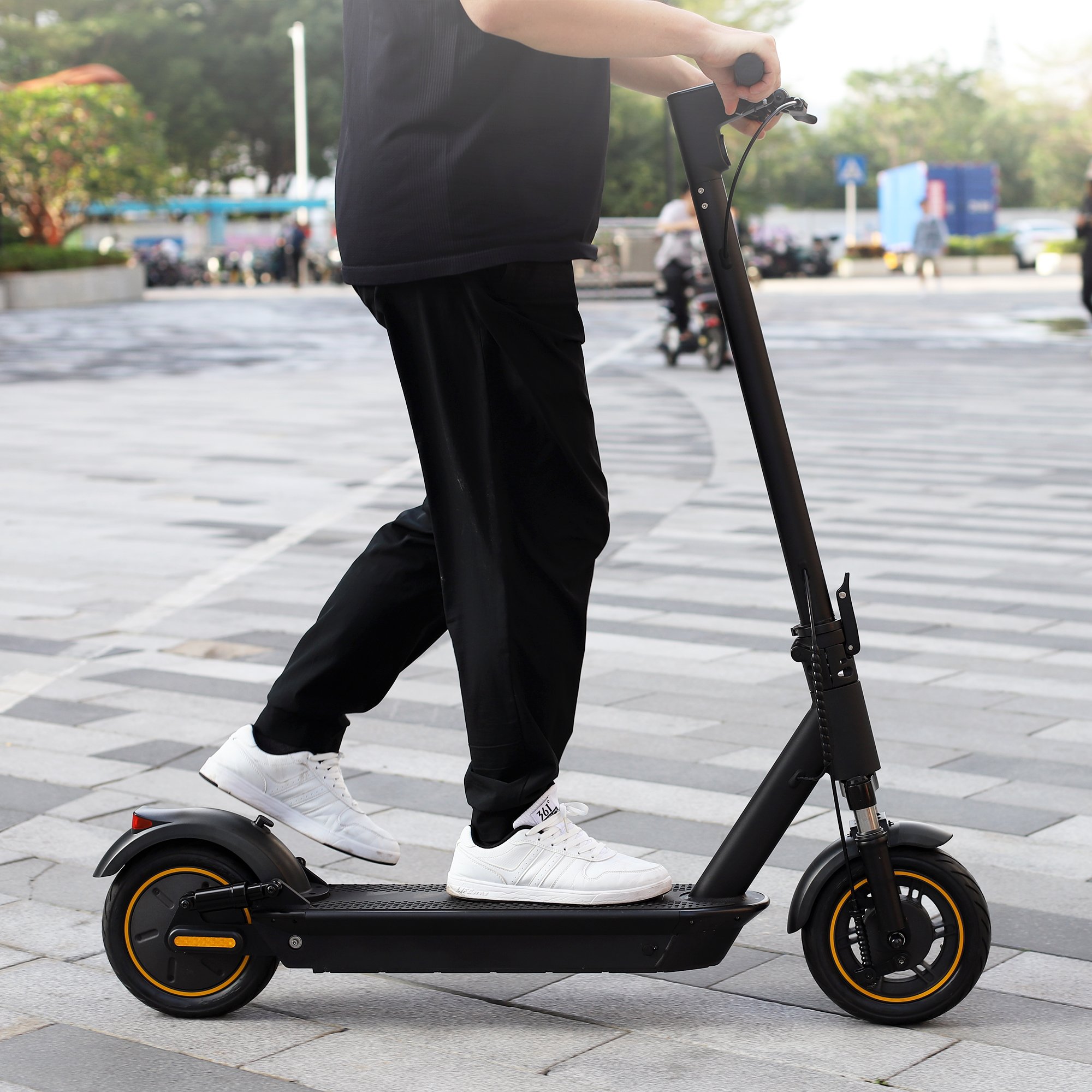 EU Europa Europe Germany Warehouse 8.5 Inch Tire Motor 350w 2 wheel Aovopro Folding Foldable Adults Electric E Scooter