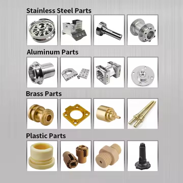 OEM Customized Precision Metal Aluminum Machining Cnc Mechanical Spare Parts